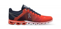 On Women's Cloud Flow Neutral Road Running Shoes Crimson Midnight Photo
