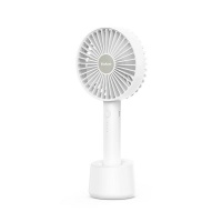 YOOBAO F02 Rechargeable Low-noise Handheld Mini Fan With Charging Dock Photo