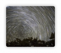 Printoria Star Trail Mouse Pad Photo