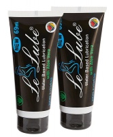 LeLube Le'Lube Water-based Personal Lubrication Double Pack Photo