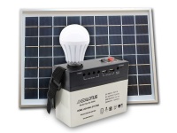 Everlotus 5W Solar Lighting System - Grey Photo