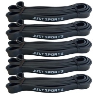 Justsports Strong Band - Black Resistance Band 5-Pack Photo