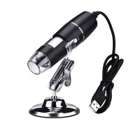500X 8 LED Digital USB Microscope Magnifier Photo
