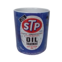 Vintage `Oil Can` Coffee Mug - STP Oil Treatment Mug Photo