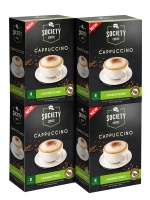 Society Cappuccino Unsweetened 8's Pack of 4 Photo