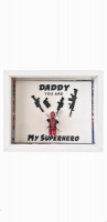 Kika Crafts Super Hero Daddy - Fathers Day Boxed Frame Gift Set Photo