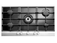 Faber Appliances Faber - 90cm Stainless steel Gas Hob - Silver with Glass Top Photo