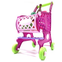 Toy Shopping Cart Set - Children’s Toy Trolley 46 Piece Photo