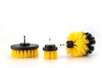 Household Drill Brush Set - Yellow Photo