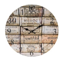 Eco Wall Clock - Bistro Theme Photo