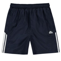 Lonsdale Junior Boys 2 Stripe Woven Shorts - Navy [Parallel Import] Photo
