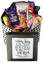 The Biltong Girl "Our Love story" Chocolate Gift Box Photo