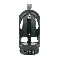 SKS Germany SKS Cable Lock Bottle Cage With Lock For Bicycles Lockcage Black Photo