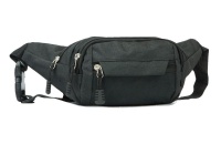 Charmza Denim Moon Bag Fanny Pack - Black Photo