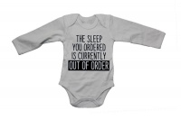 The Sleep You Ordered.. - LS - Baby Grow Photo