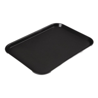 Cater Care Rectangular Plastic Tray - Black 450 X 350 X 20MM Photo