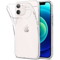 Digital Tech iPhone 12 Shockproof Transparent Case - Slim Fit Gel Case Photo