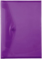 Butterfly A5 Carry Folders - 160 Micron - Violet - Pack Of 5 Photo
