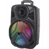 Omega 12'' Wireless Bluetooth Trolley Speaker - Mobile Sound System Photo