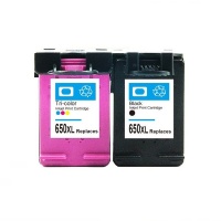 Generic HP 650XL Black & Tri Colour Ink Cartridge Combo - Compatible Photo