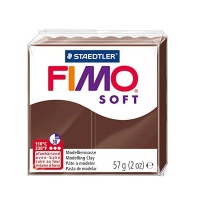 Staedtler Mod. clay Fimo soft chocolate 57g Photo
