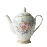 Jenna Clifford - Green Floral Teapot Photo