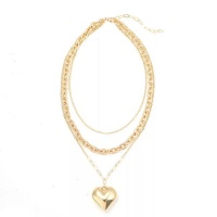 LGM Multi-layer Woman Heart Necklace set Photo