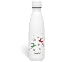 Hoppla Christmas Reindeer Lilii Double-wall Stainless Steel Bottle 500ml Photo