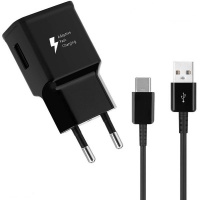 Samsung 15W Type C/USB C Fast Charger For /Huawei/Oppo Smartphones - Black Photo