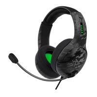 pdp XB Series X LVL 50 Wired Headset Black Camo Photo