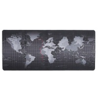 Extended World Map Large Desk Mouse Pad Photo