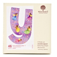 Wentworth Wooden Puzzle - Fairies Alphabet Letter - Y Shaped Photo
