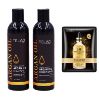 Melao Argan Oil Hair Care Shampoo & Conditioner 237ml - Bundle Photo
