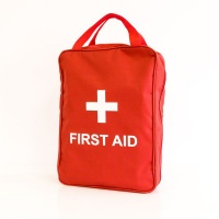 First Aid Kit Regulation 7" Nylon 5 Pouch Bag Photo