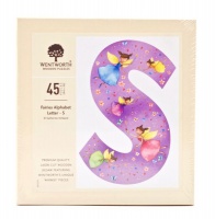 Wentworth Wooden Puzzle - Fairies Alphabet Letter - S Shaped Photo