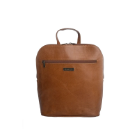 Mally Leather Bags Mally Bags The Traveler Backpack in Toffee Photo