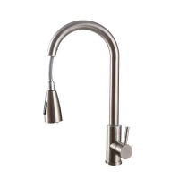 Kitchen Pull-out Faucet Retractable Rotating Faucet Photo