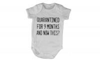 Quarantined for 9 Months - Short Sleeve - Baby Grow Photo