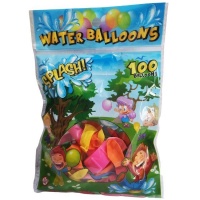 SourceDirect Water Balloons - Small Bag with 100 Pieces Including Mini Hose Nozzle Photo