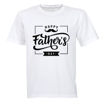 BuyAbility Happy Father's Day - Square - Adults - T-Shirt Photo