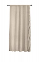 easyhome Black Out Kirsch Taped Curtain Taupe Photo