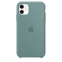 Apple iPhone 11 Silicone Case - Pine Green Photo