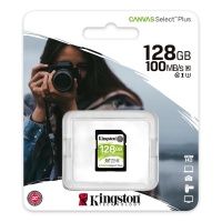 Kingston 512GB SDXC Canvas Select Plus 100R C10 UHS-I U3 V30 Photo