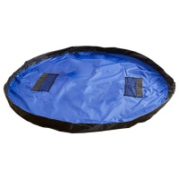 Portable Large Capacity Baby Toy Quick Storage Bag - Dark Blue Photo