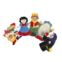 Snow White Fairytale Story - Finger Puppet Set Photo