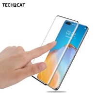 Techcat Full Coverage Screen Protector for Huawei P40 Pro/P40 Pro Plus Curved Edge Photo