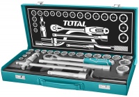 Total Tools 24 piecess 1/2" Industrial socket set Photo