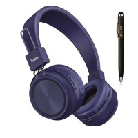 MR A TECH W25 Deep Bass Wireless Bluetooth Headphone BLUE Photo
