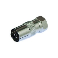 Space TV F-type Male to RF Female Connector - 20 Pack Photo