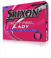 Srixon Soft Feel Lady Golf Balls - Pink Photo